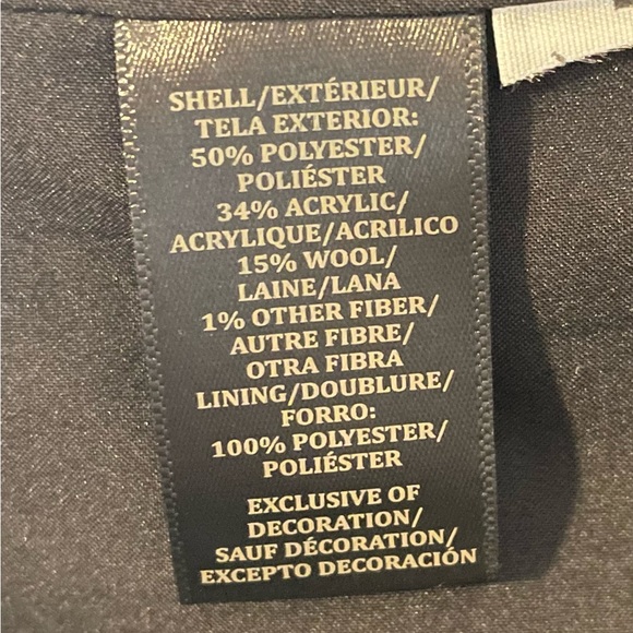 Ann Taylor black and gold tweed jacket - Picture 8 of 8